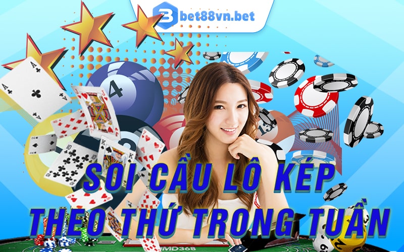 Soi cầu đánh lô kép khung 1 ngày các thứ trong tuần 