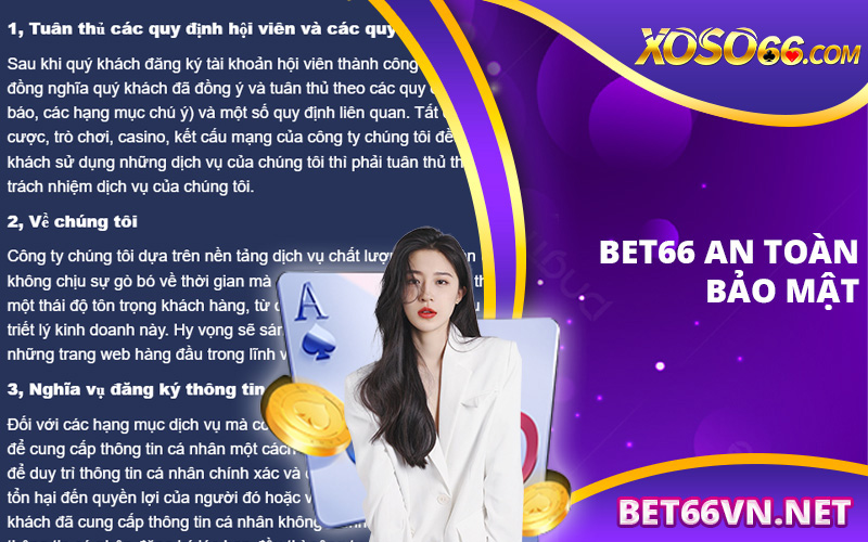 Hệ thống bảo mật Bet66 chắc chắn