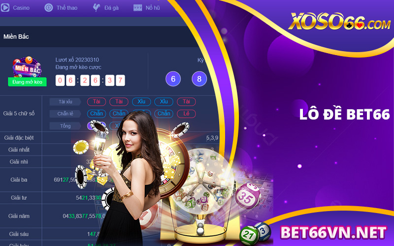 Xổ số Bet66 chinh phục mọi người chơi