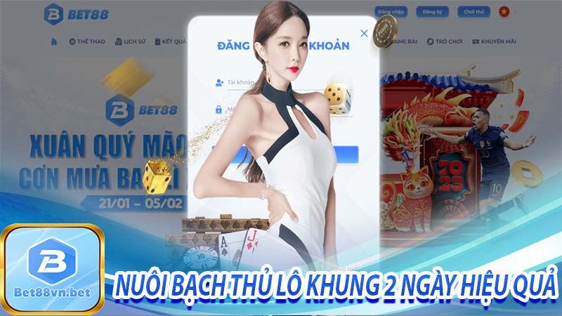 Nuôi bạch thủ lô khung 2 ngày hiệu quả